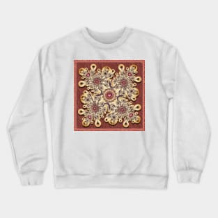 Fractal heart valentine design Crewneck Sweatshirt